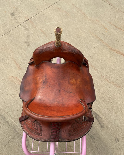 Western Barrel Saddle S14" G7"