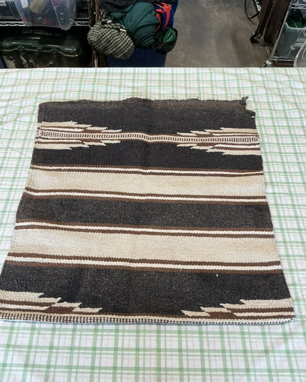 western sadle blanket brown/black 28x58