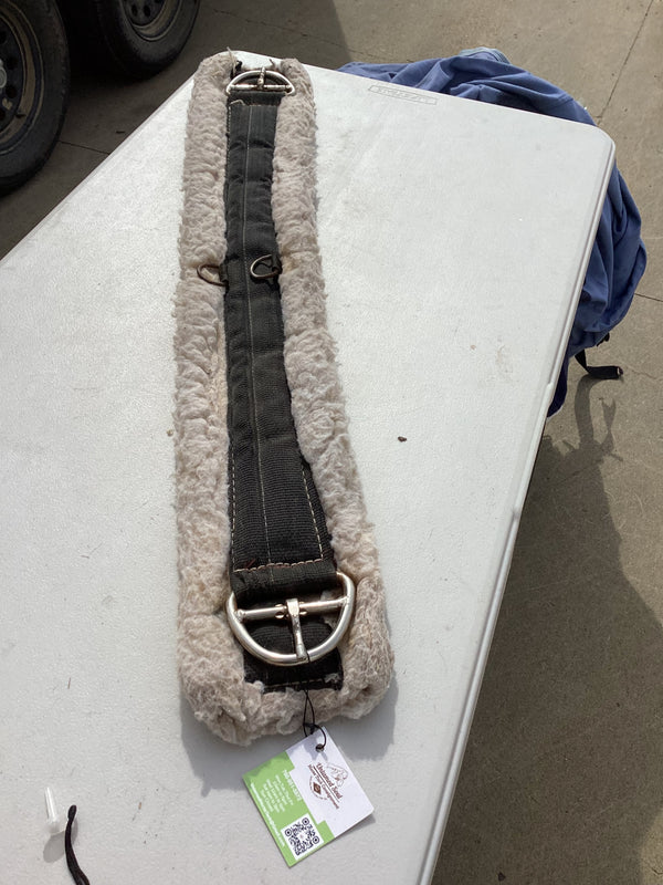Western Cinch – White Fleece, 34" | Used, Good