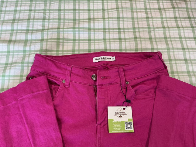 Jeans Ranch Dressn Medium Pink