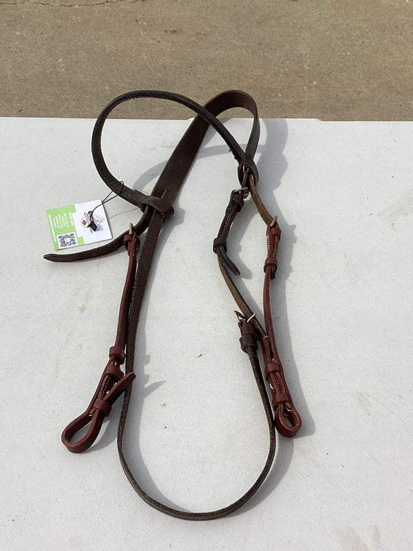 Western Headstall – Light Brown Leather (B) | Used, Good