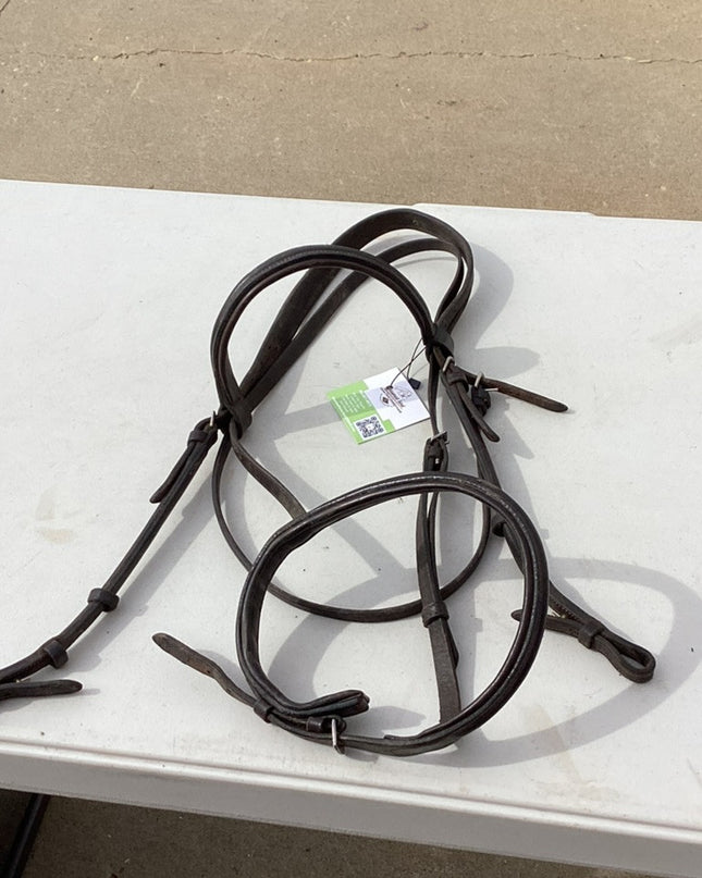 english bridle black/dark brown