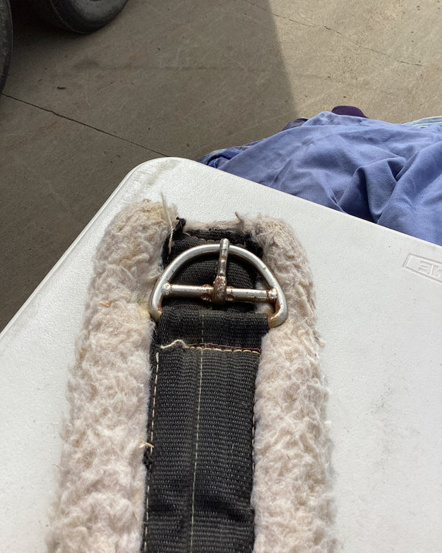 western cinch white fleece 34"
