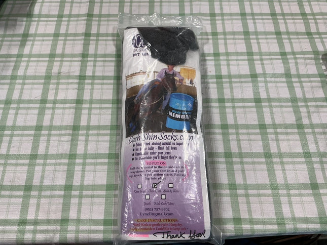 Cush Shin Sock Black 