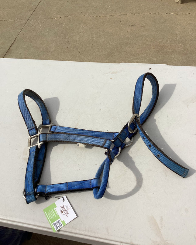 halter nylon blue 