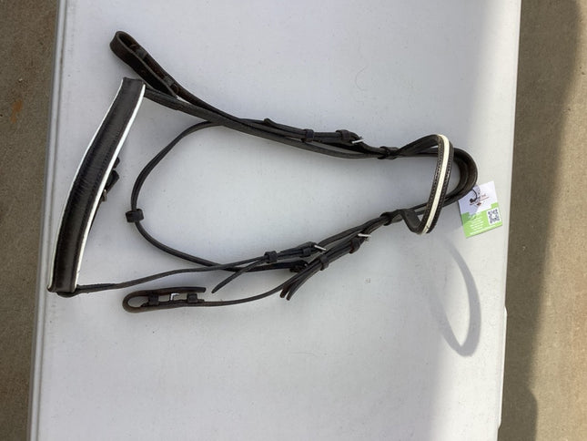 english bridle black leather 