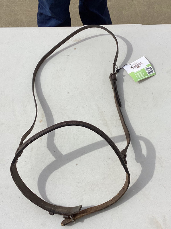 Show Halter – Dark Brown Leather, Medium (A) | Used, Very Good