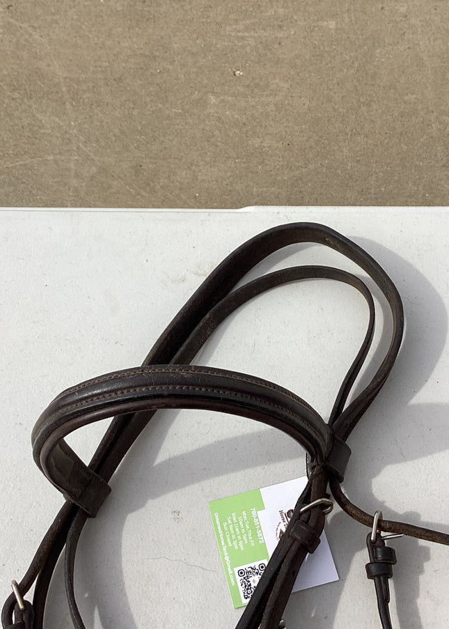 english bridle black/dark brown