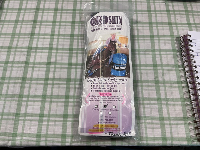Cush Shin Sock Black/Purple