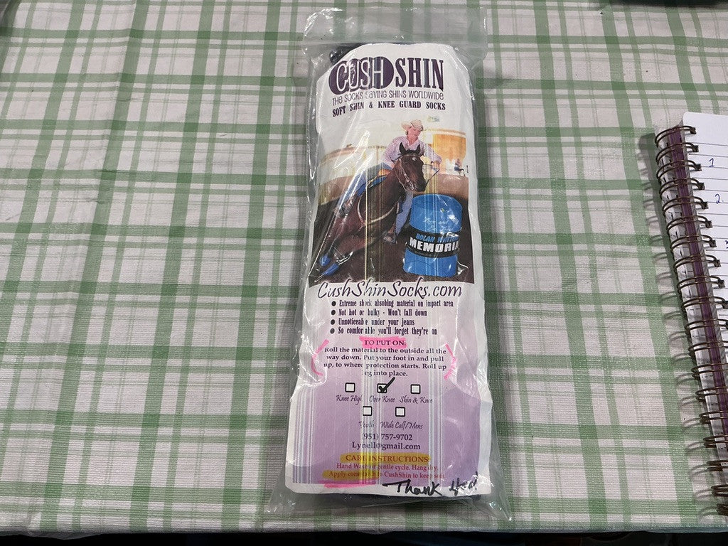 Cush Shin Sock Black/Purple