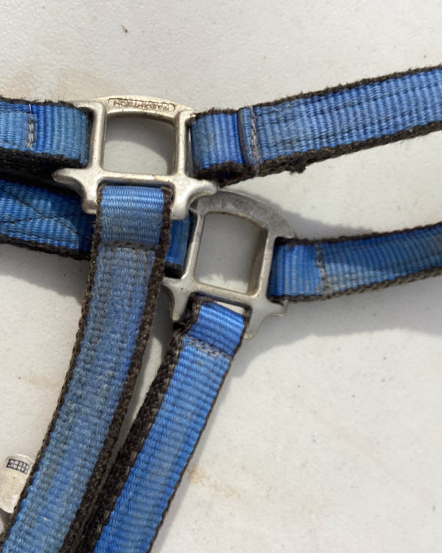 halter nylon blue 