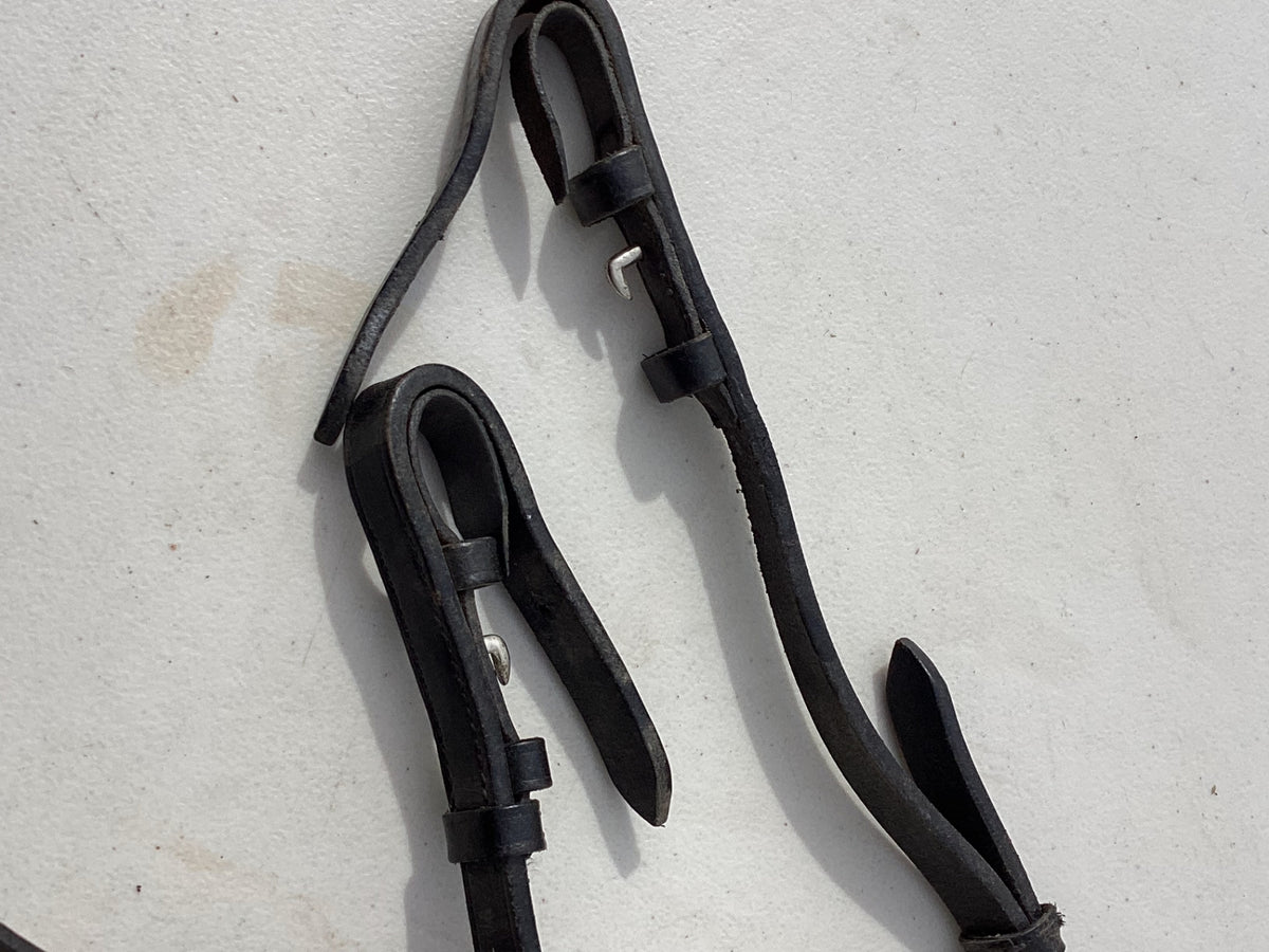 englsh headstall black 