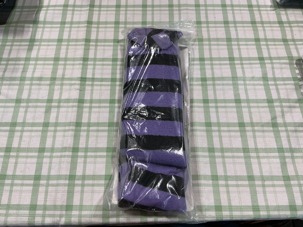 Cush Shin Sock Black/Purple