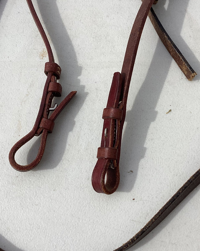 western leather bridle light brown 