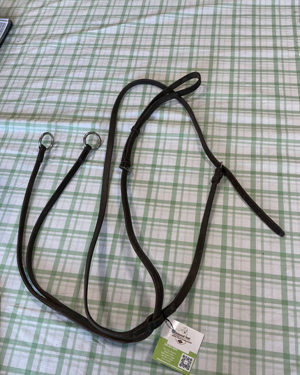 dark brown martingale leather 