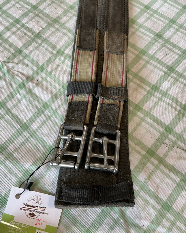 english drassage girth black neoprint 
