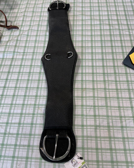 english dressage girth 34" black neoprint 