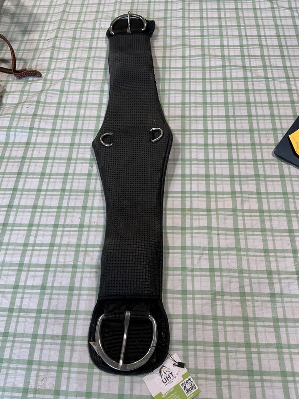 English Girth – Dressage, Black Neoprene, 34" | New without Tags