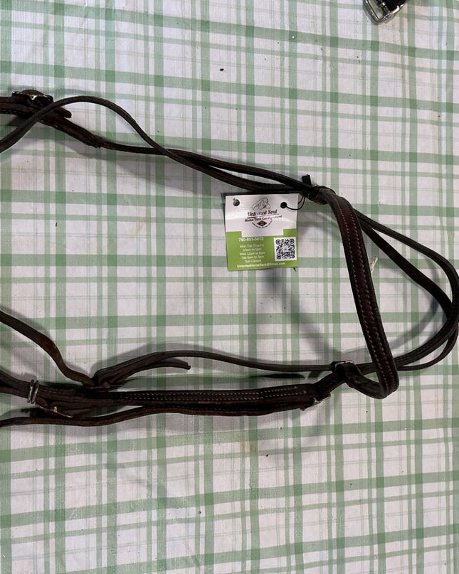 western bridle brown leather 