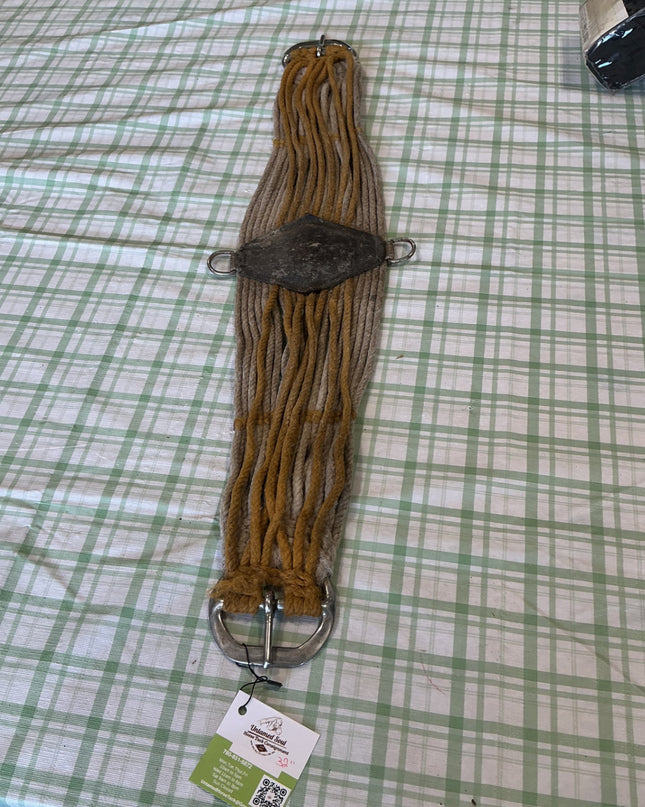 western cinch rope orange 32"