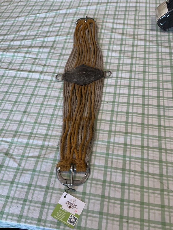 Western Cinch – Orange & White Rope, 32" | Used, Good