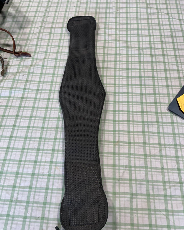 english dressage girth 34" black neoprint 