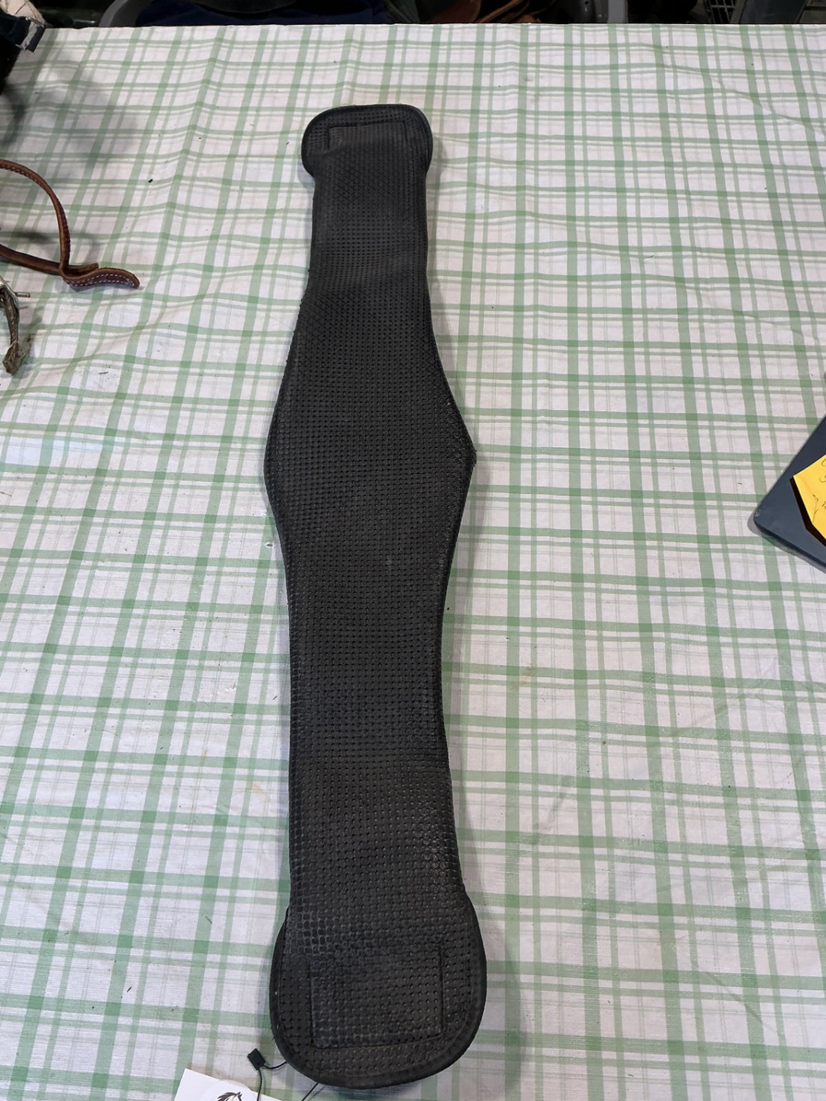 english dressage girth 34" black neoprint 