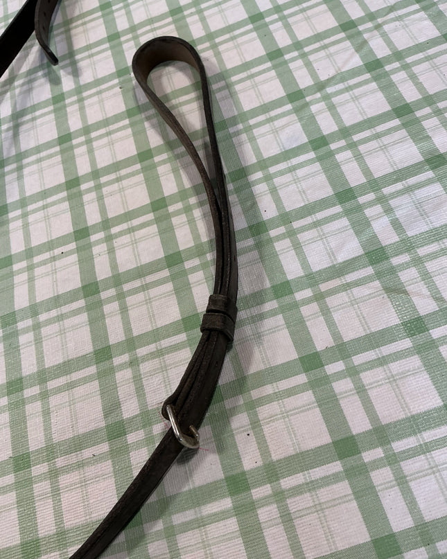 martingale brown leather 