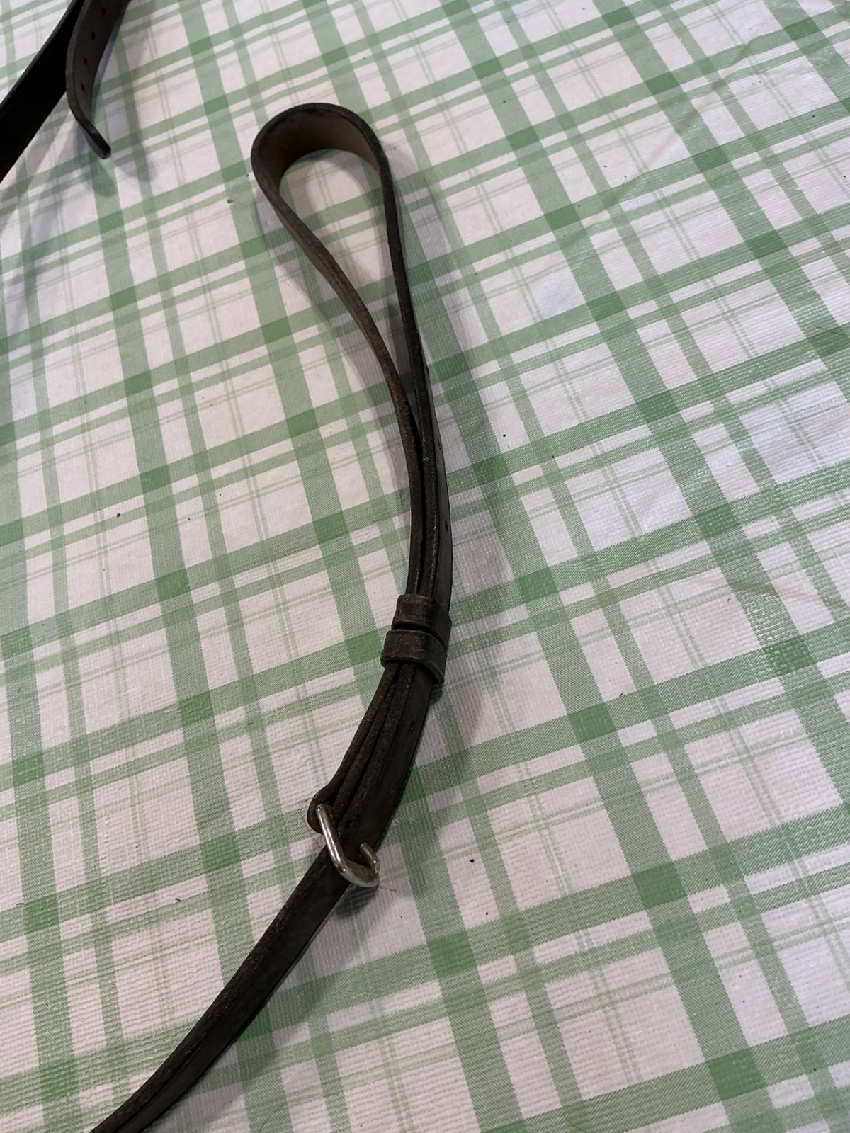 martingale brown leather 