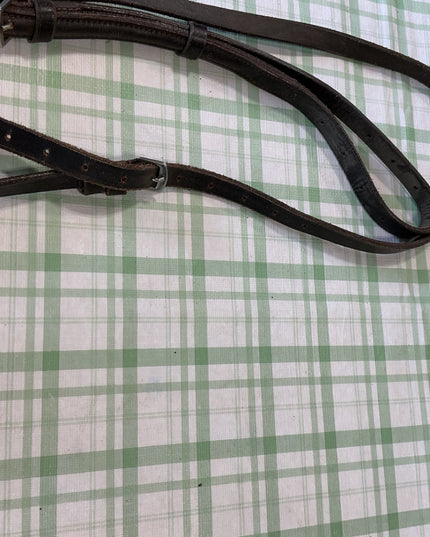 dark brown martingale leather 