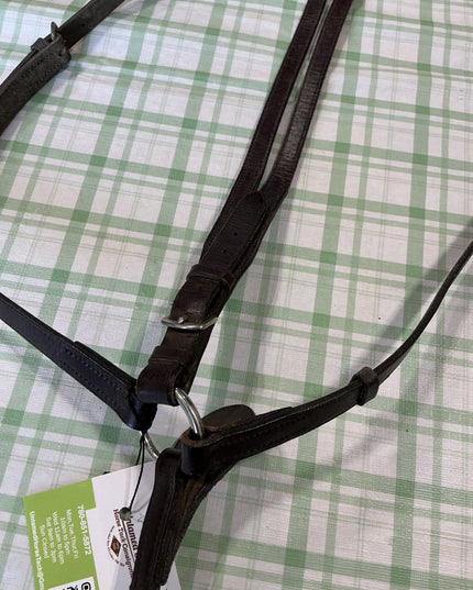martingale brown leather 