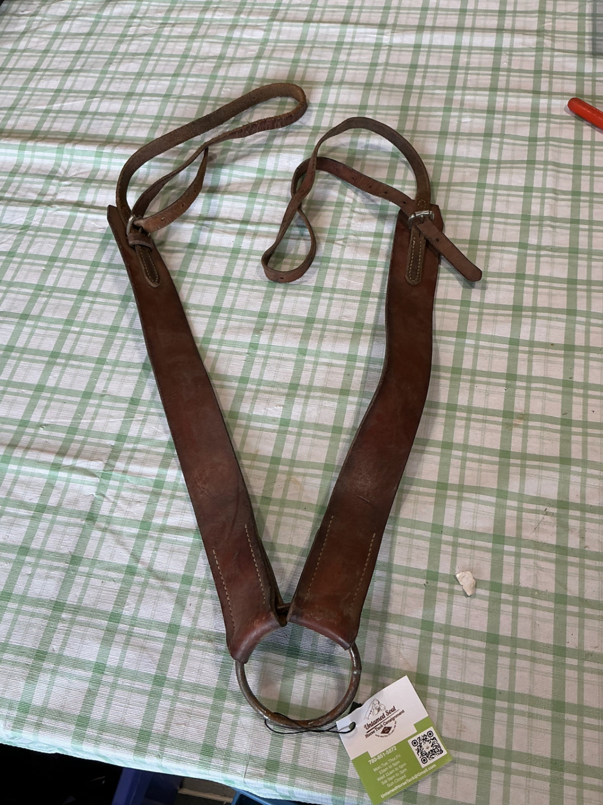 tripping collar dark leather 