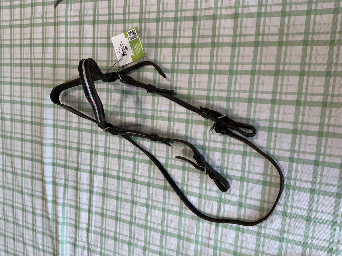 western bridle colored brow band 