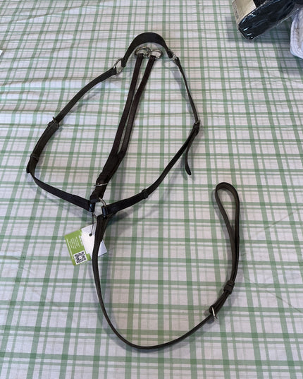 martingale brown leather 