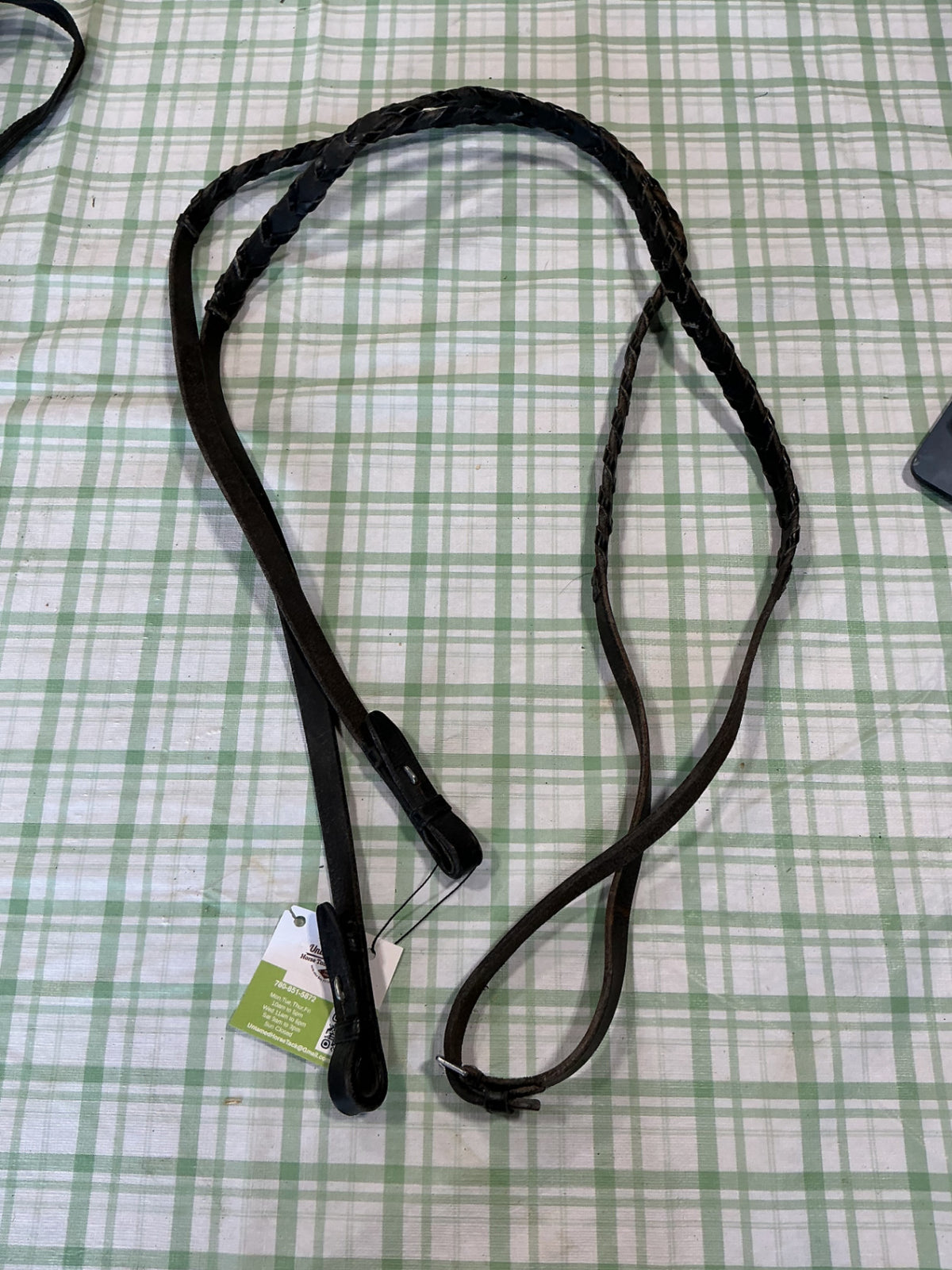 english reins black