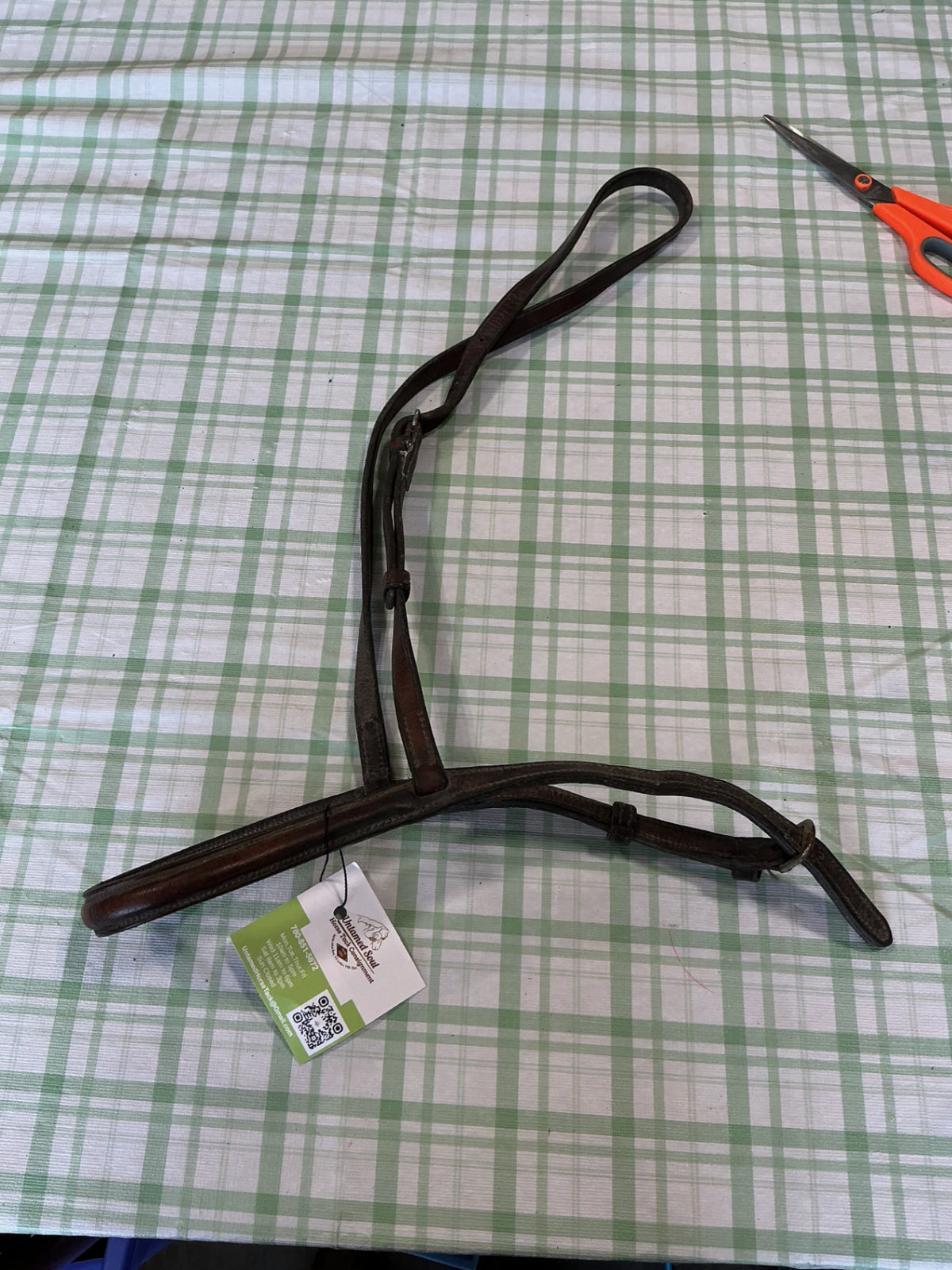 english nose band dark brown