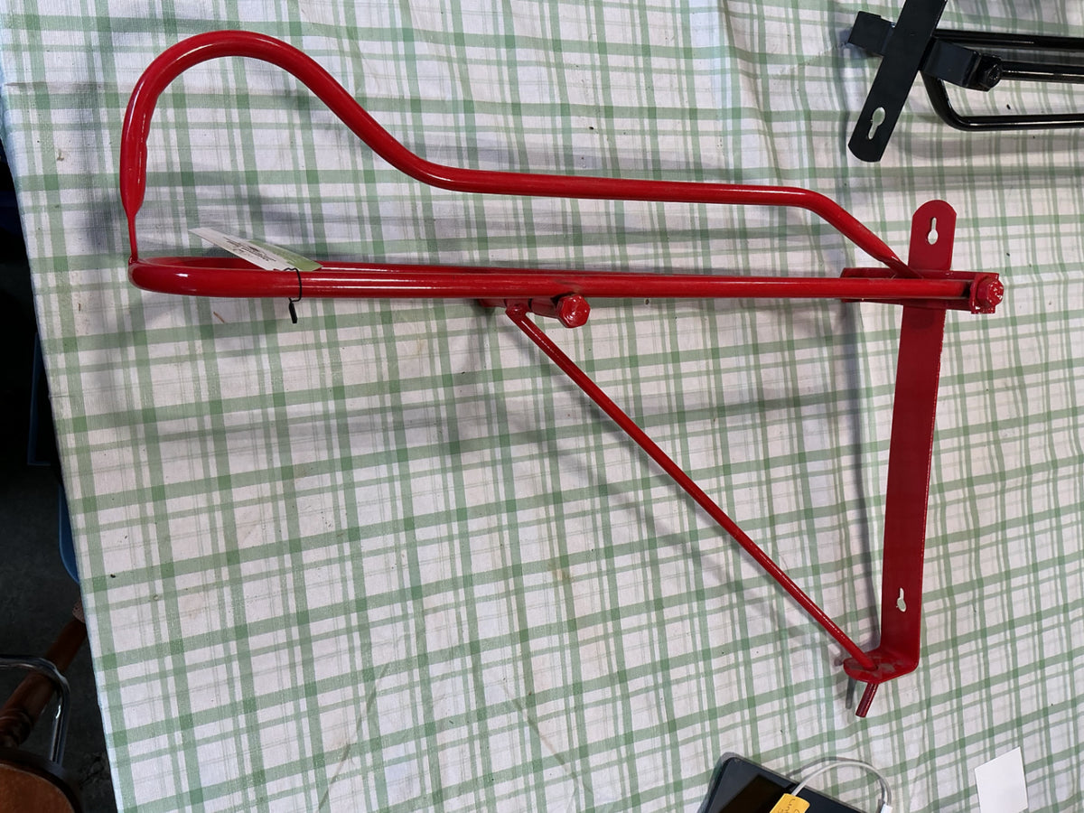 saddle stand on wall