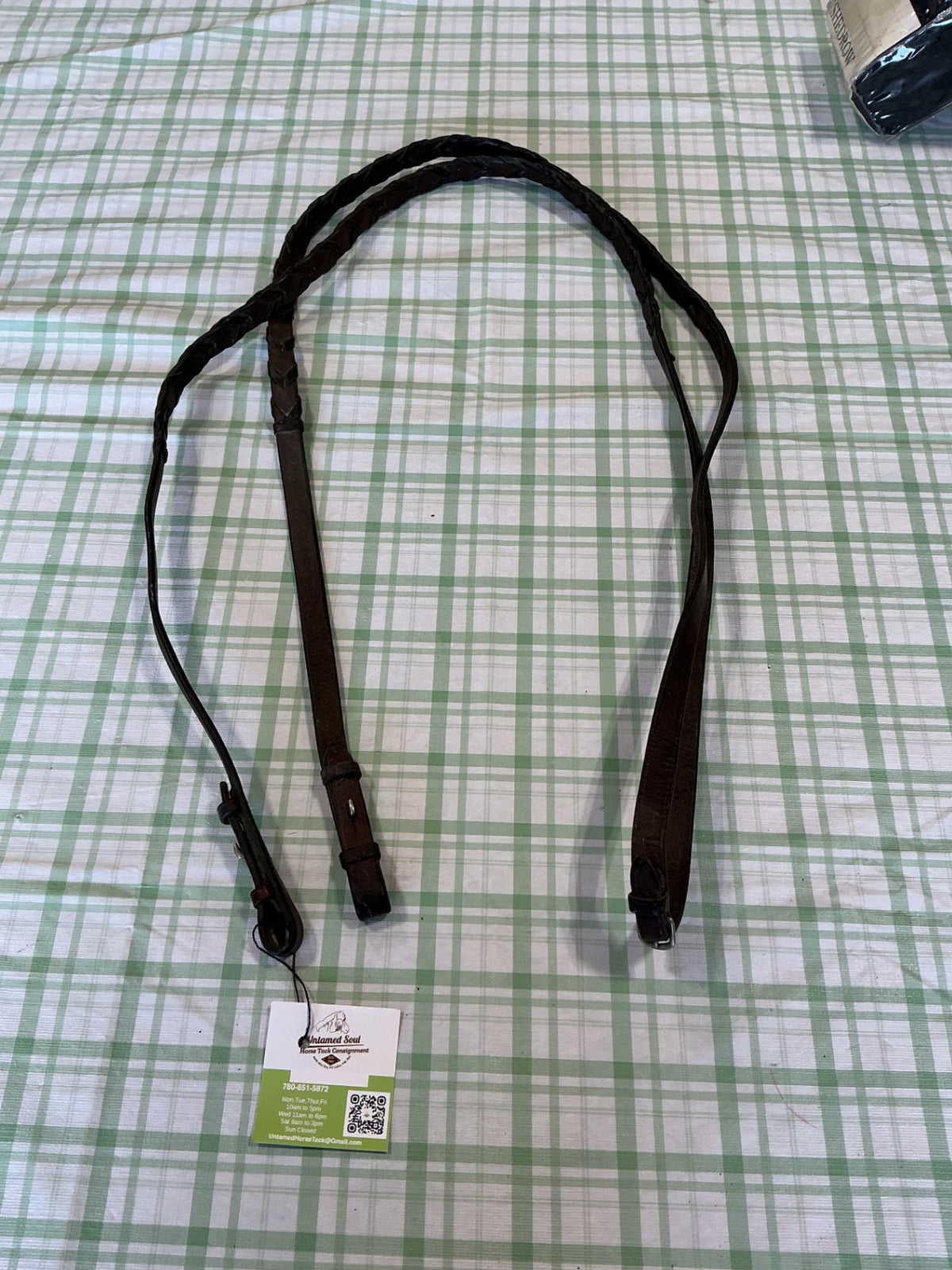 english reins brown dark leather 