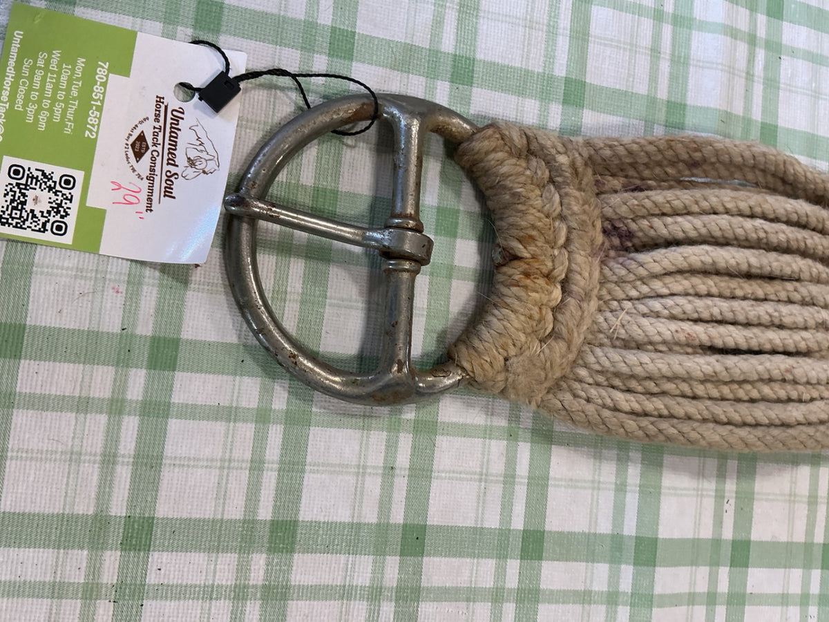 western rope cinch 29"
