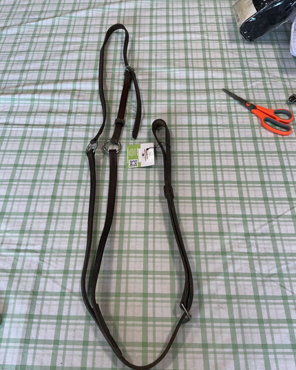 english martingale brown leather 
