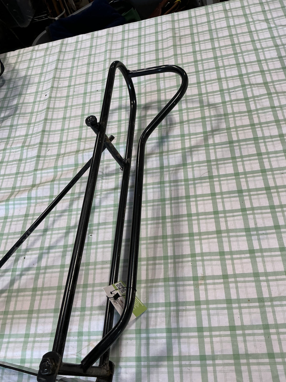 saddle stand wall mount