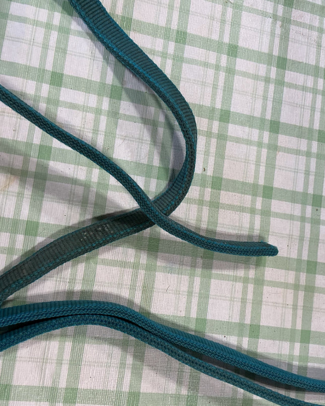 extra long reins blue nylon 