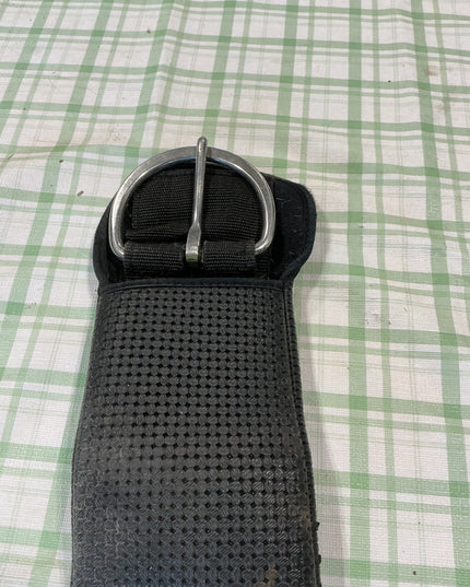 english dressage girth 34" black neoprint 
