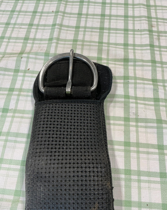 english dressage girth 34" black neoprint 