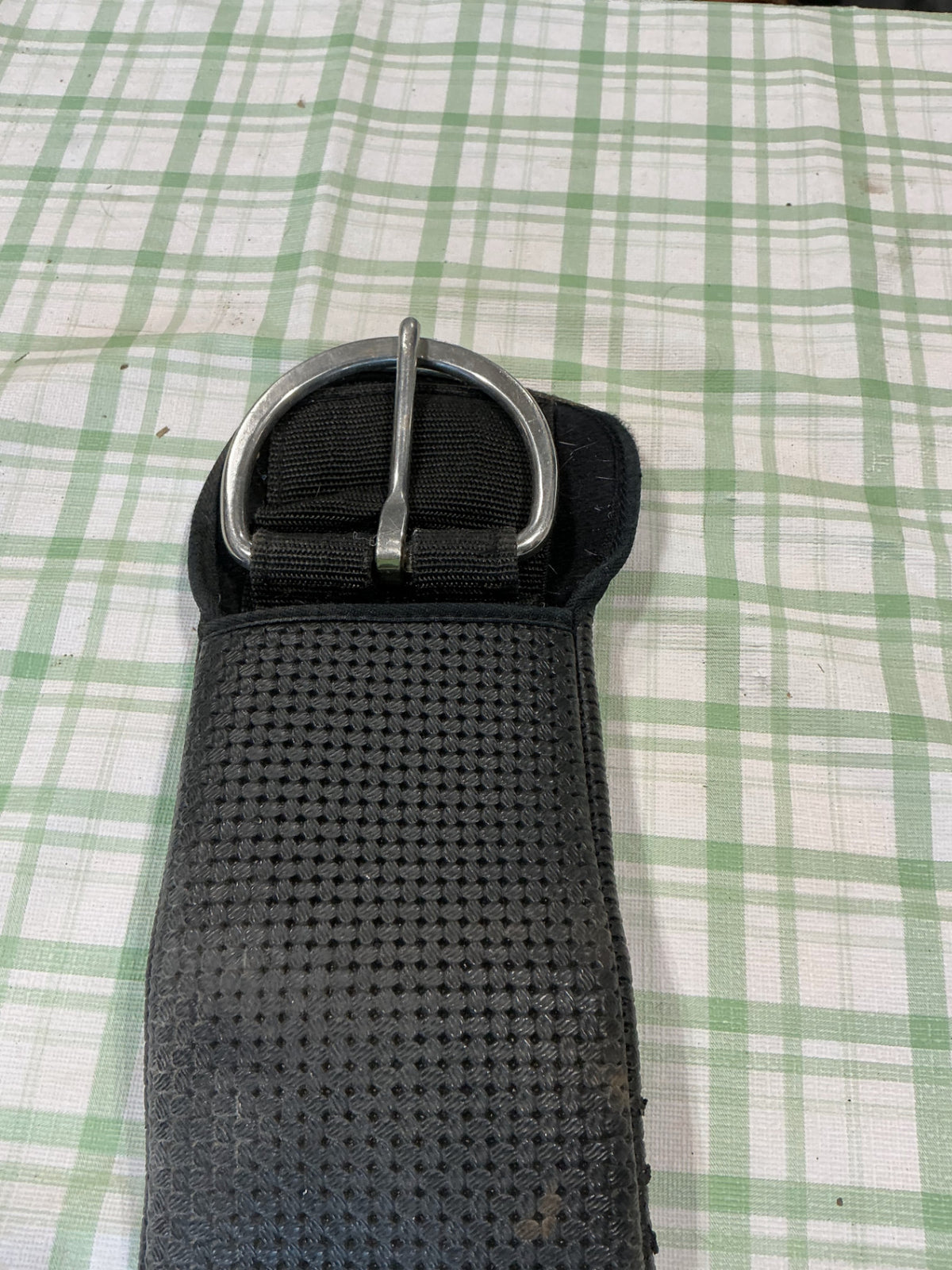 english dressage girth 34" black neoprint 