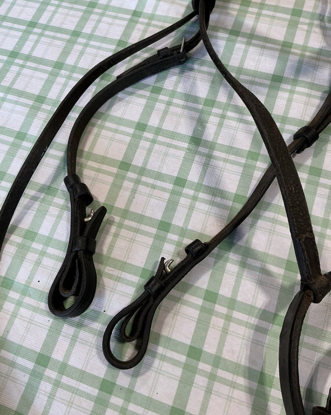 english nose band black 