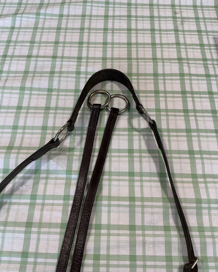 martingale brown leather 