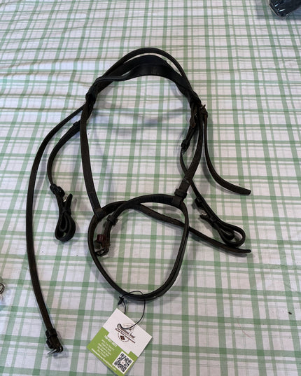 english nose band black 