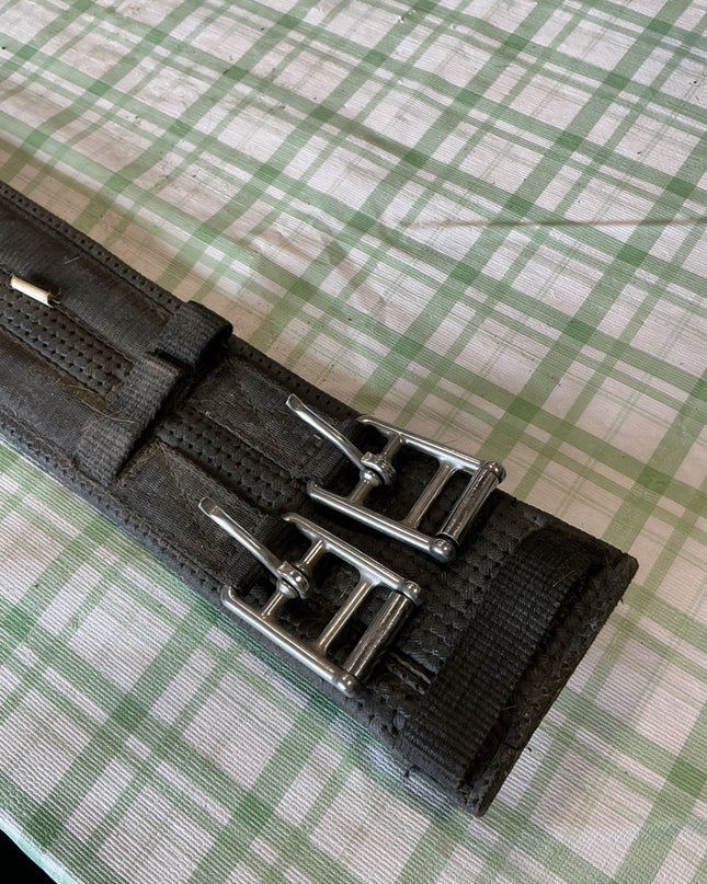 english drassage girth black neoprint 