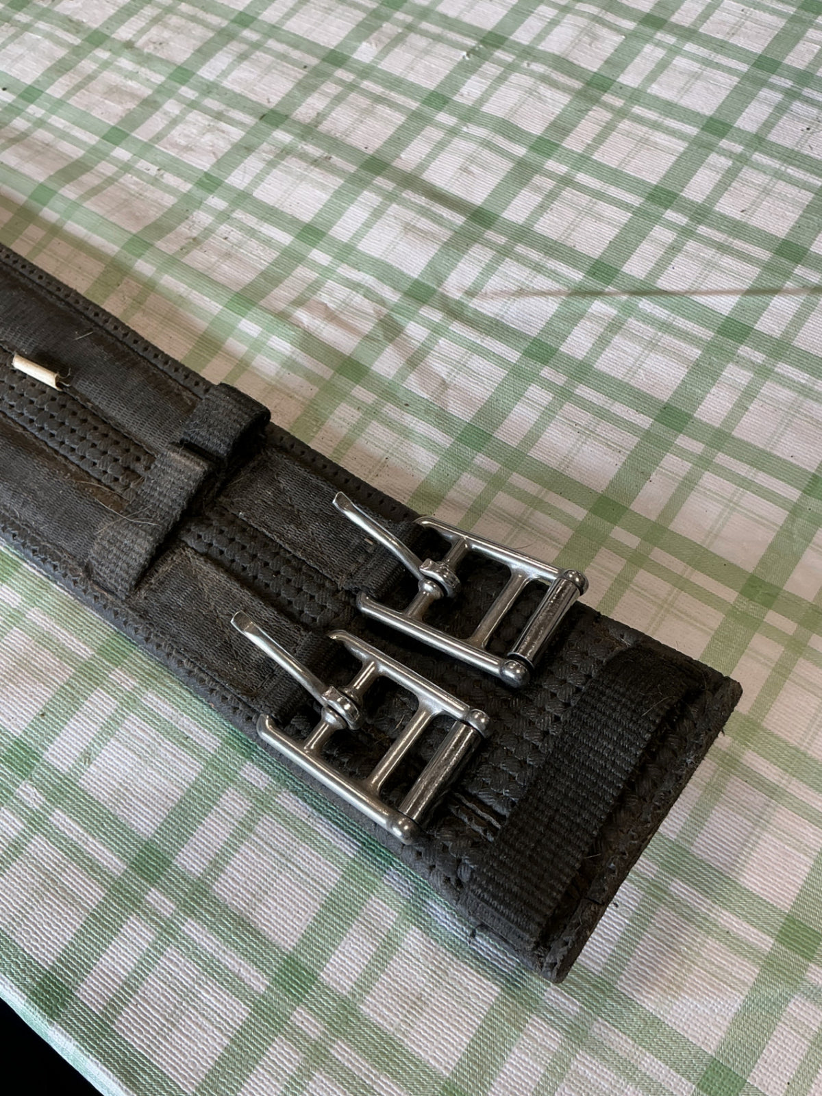 english drassage girth black neoprint 